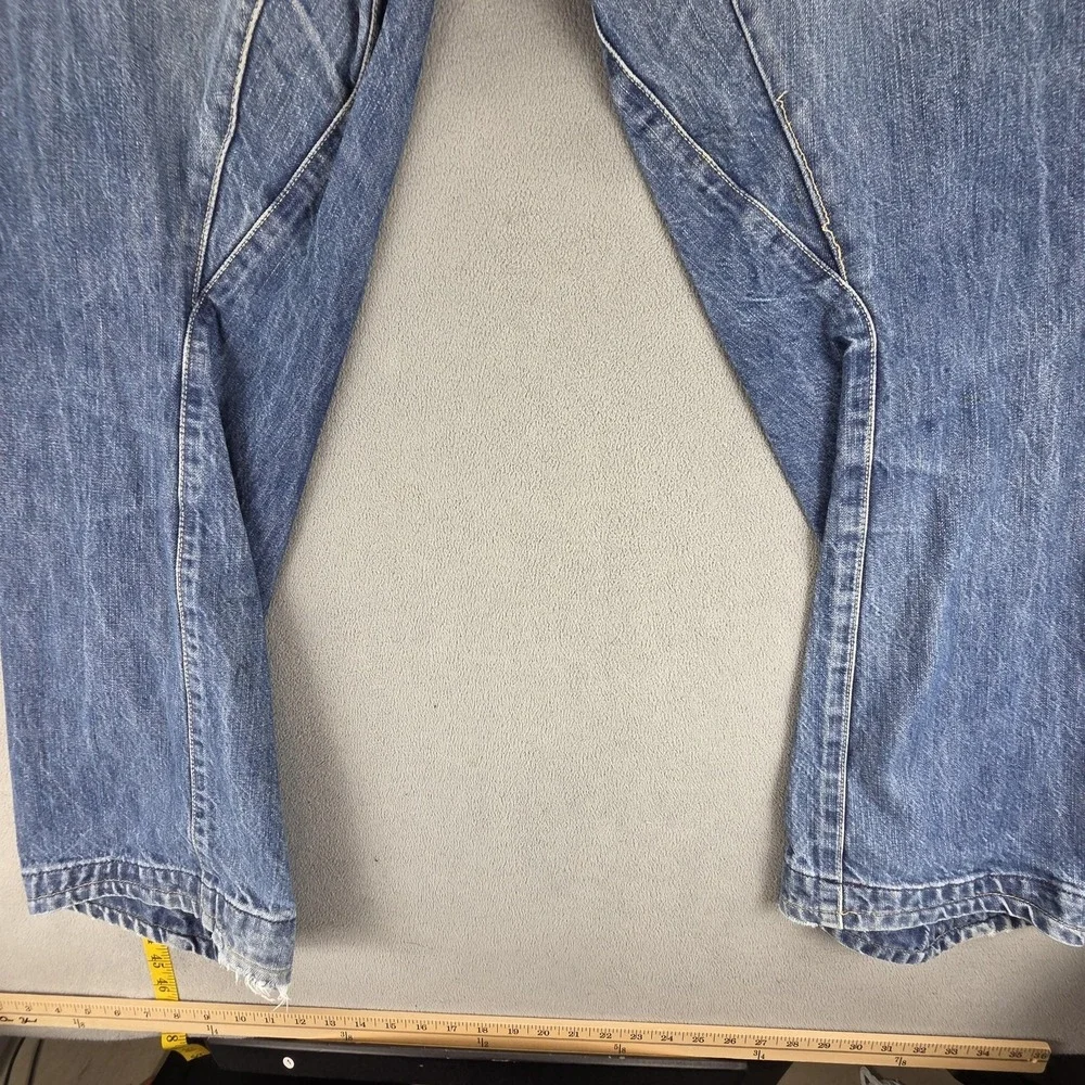 VTG Levis Engineered Jeans Mens Blue Buckle Back Twisted One Pocket Fits 32x32